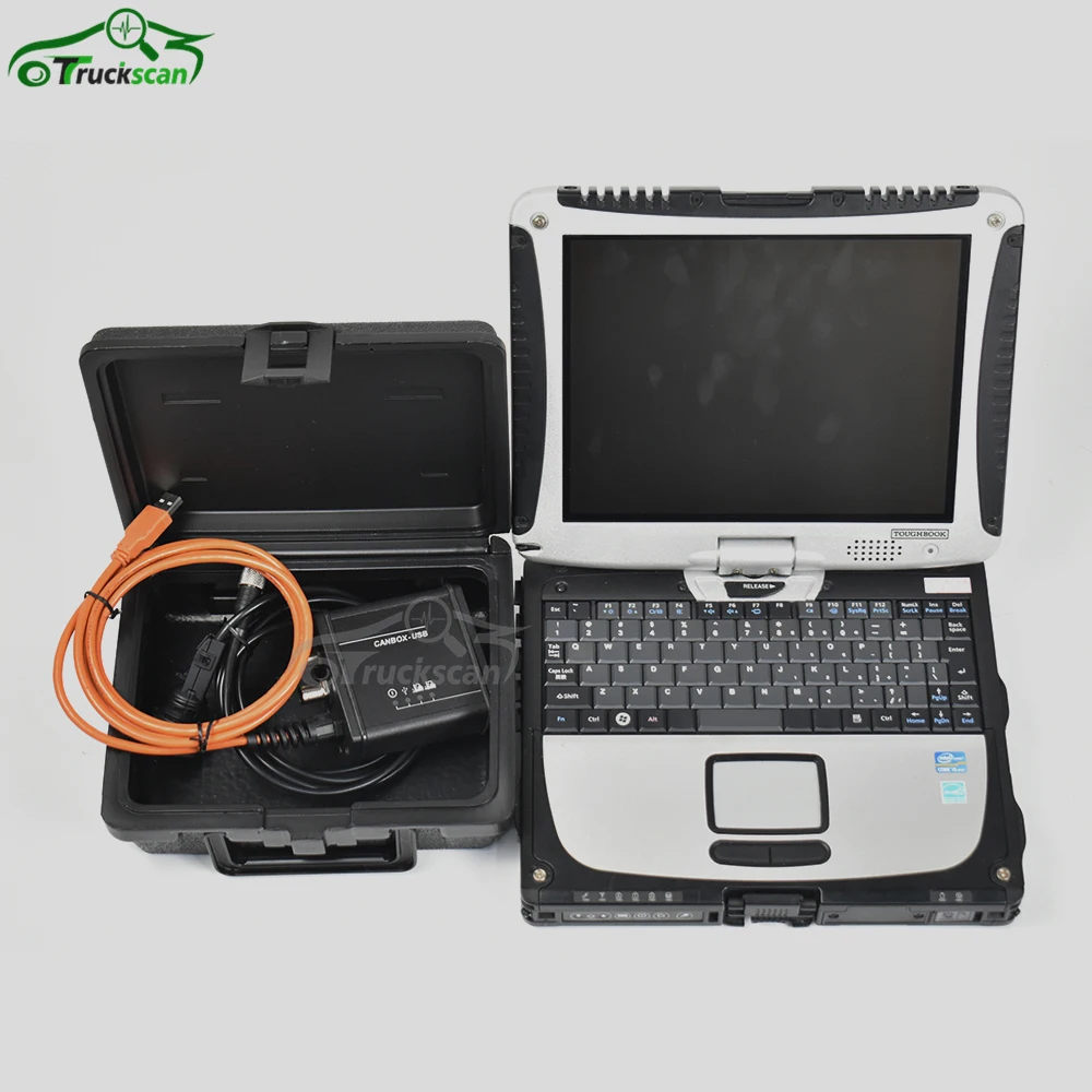 CF19 Laptop Forklift Full for Still Canbox Kit Pathfinder diagnostic tool canbox USB interface truck diagnostic scanner tool