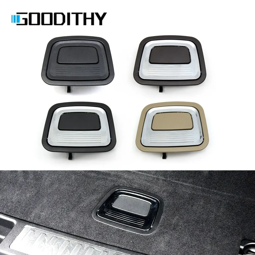 Car Trunk Tail Cover Bottom Plate Mat Floor Carpet Switch Latch Handle ForBENZ ML GL GLE GLS GLC B Class W166 W292 W253 W247