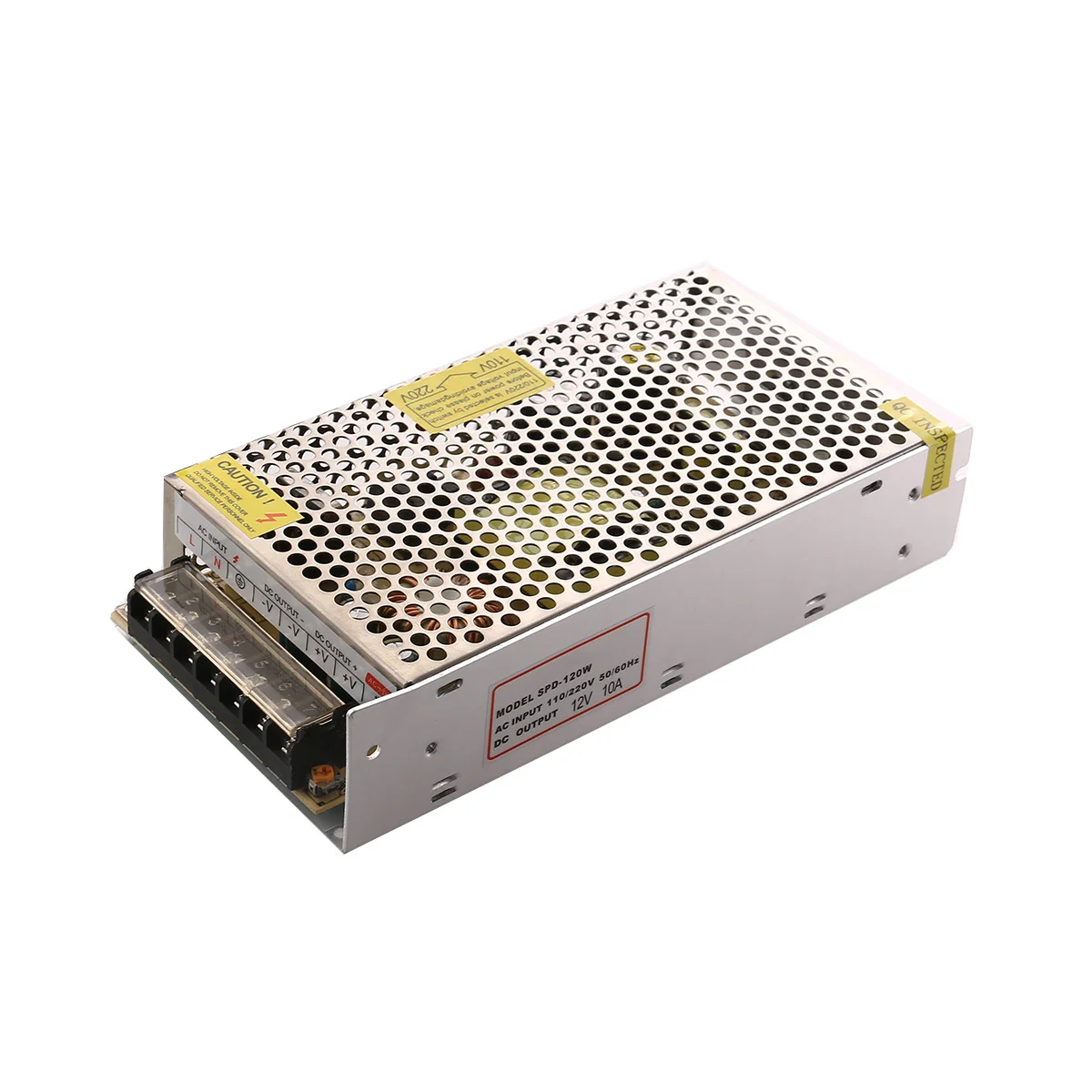 120 Вт постоянного тока 12 В 8,5 А драйвер импульсного источника питания для светодиодной ленты, сеть вещания видеонаблюдения с перегрузкой через напряжение, короткое