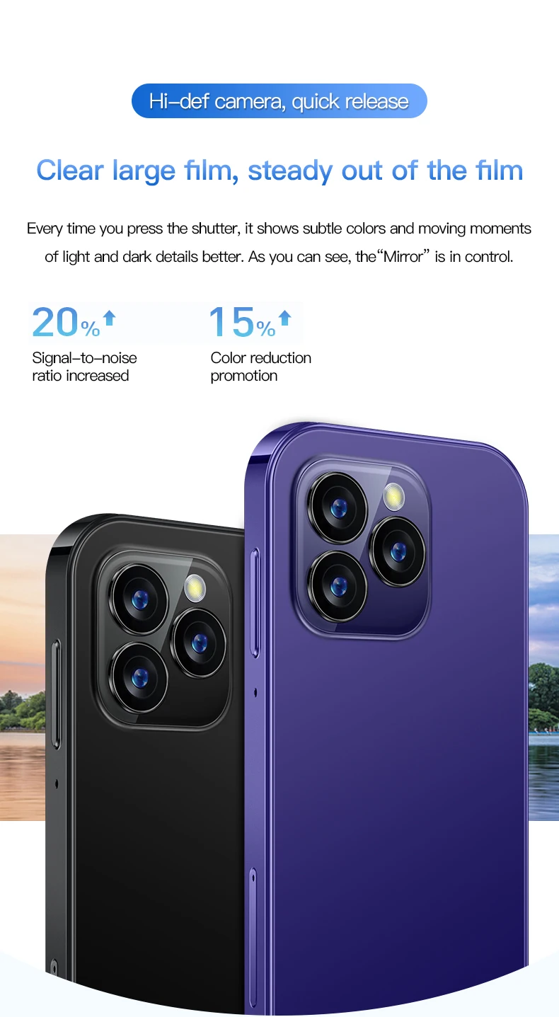 SOYES XS17 Pro 3G Smartphone 3.0inch MTK Quad Core 2GB RAM 16GB ROM Dual SIM 5MP 1950mAh Android Mini Cellphone Face Recognition