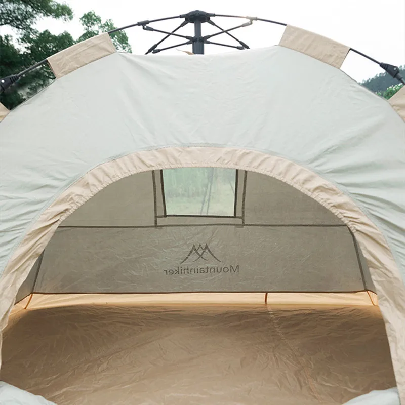 Outdoor Camping Tent Mountainhiker Portable Automatic No Build Quick Open Tent Picnic Park Thickened Sunscreen Waterproof Tent
