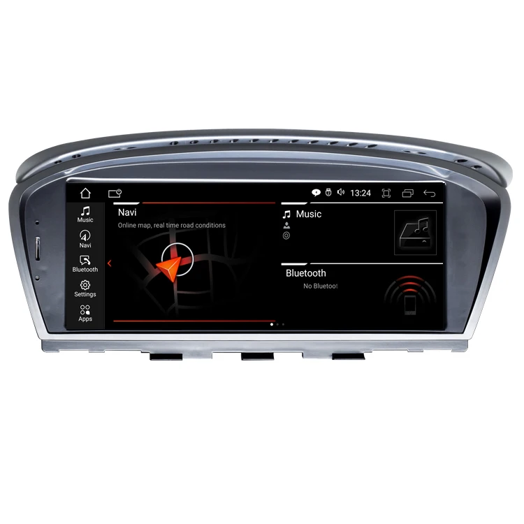 Radio Estéreo con pantalla táctil para coche, reproductor Multimedia de Audio y vídeo para BMW serie 5, E60, Serie 3, E90, CCC, CIC