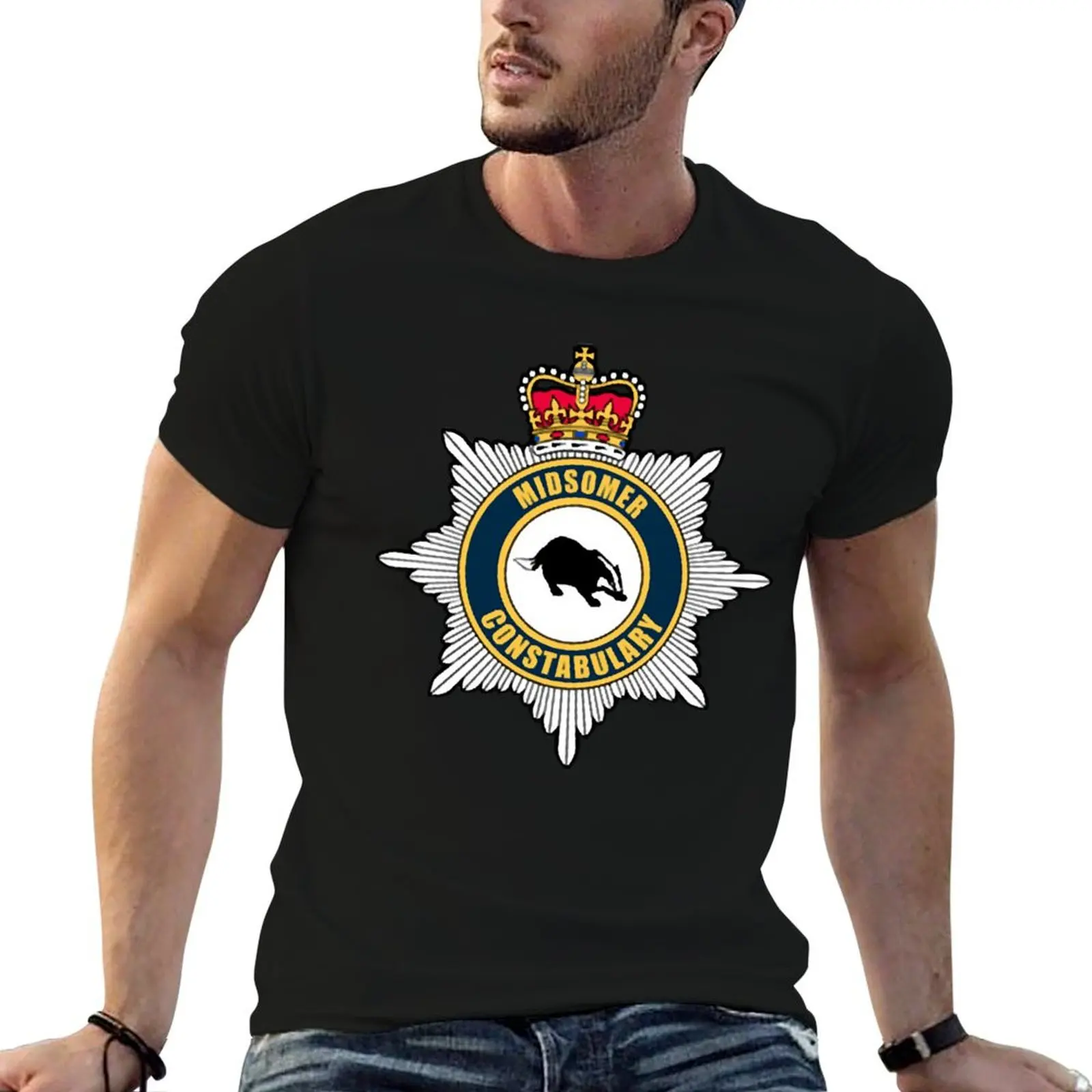 Midsomer constabulary T-Shirt shirts graphic summer tops man t shirt plus sizes mens designer t shirt