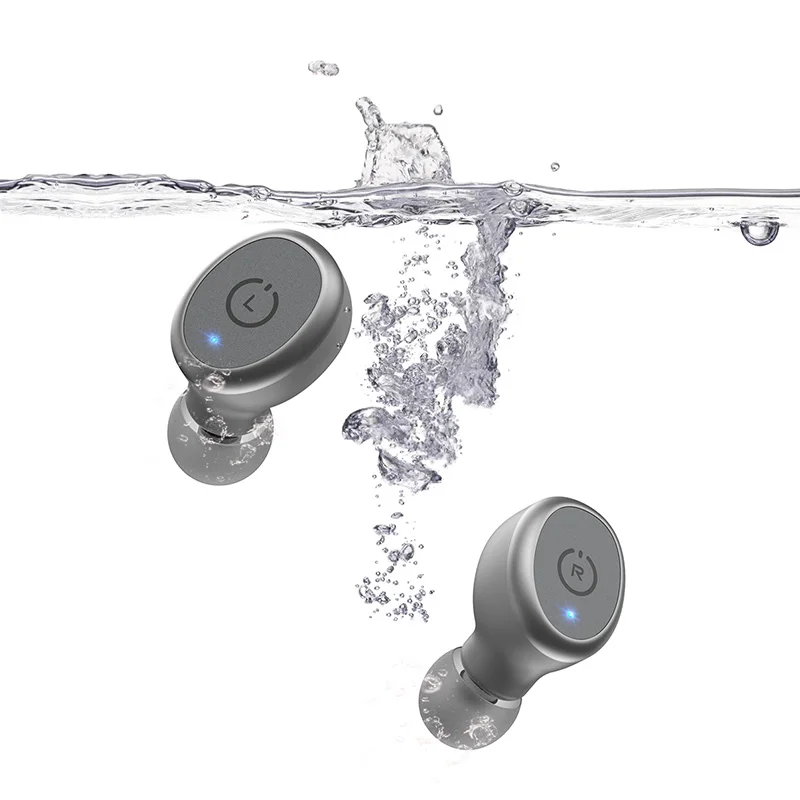 Tozo T10 Bluetooth 5.3 Oortelefoon, Draadloze Oordopjes Met Grote Bas, IPX8 Waterdicht, 45H Speeltijd, ingebouwde Microfoon Voor Sport