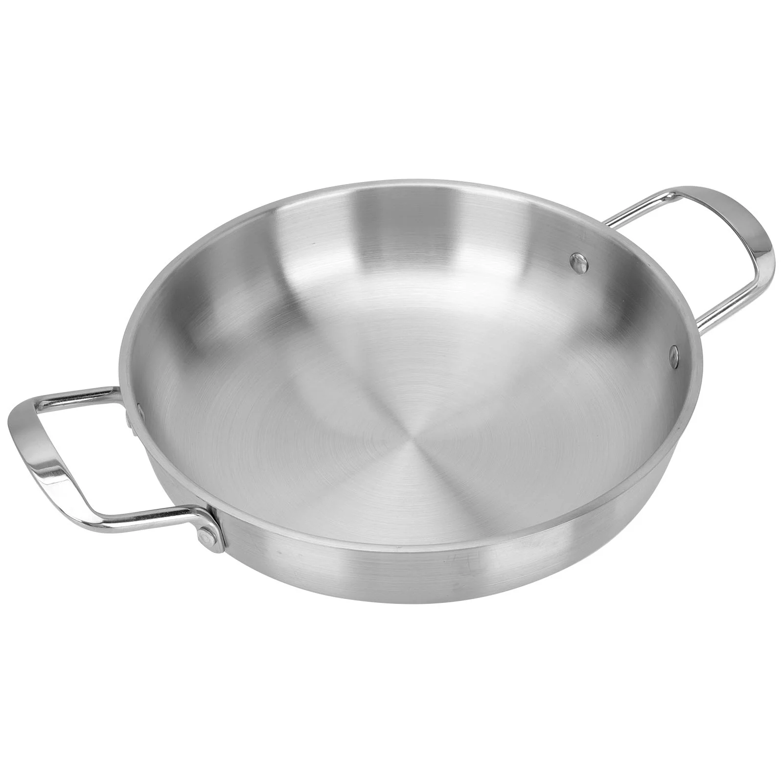 

Stainless Steel Binaural Instant Noodle Pot Roaster Pan Soup Cooker Korean Ramen Seafood Stew Cooking Food Pot Induction Gas