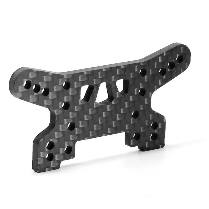 For HNR H9804 1/10 RC Car Accessories 3Mm Hydraulic Shock Tower Damper Stay Bracket Set Front& Rear view 3