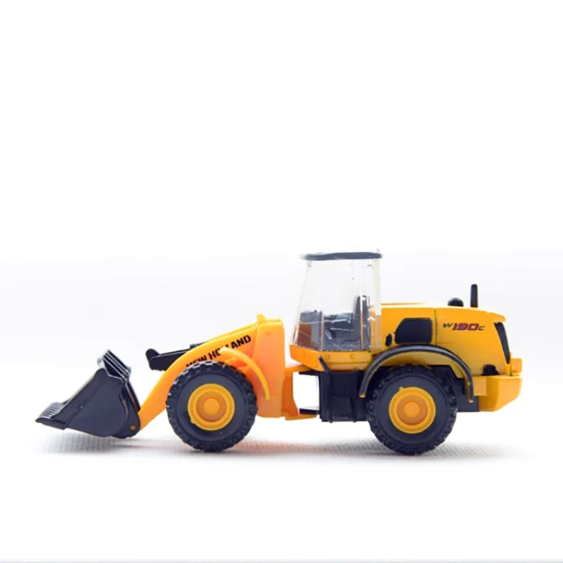 1/87 Scale NEW  W190B Forklift Loader Toy Simulation Construction Truck Model Toy Adult Fans Collectible Static Display Gift