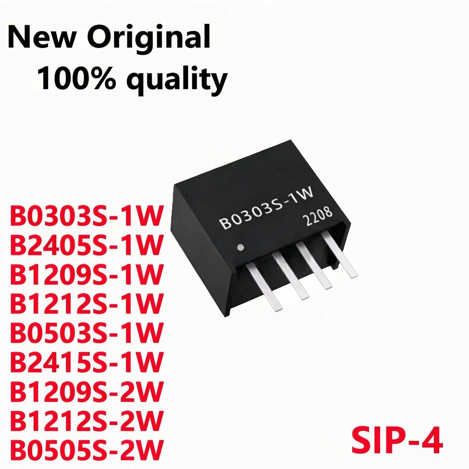 (5piece) NEW B0303S-1W B2405S-1W B1209S-1W B1209S-2W B1212S-1W B1212S-2W B0503S-1W B2415S-1W B0505S-2W Power module In