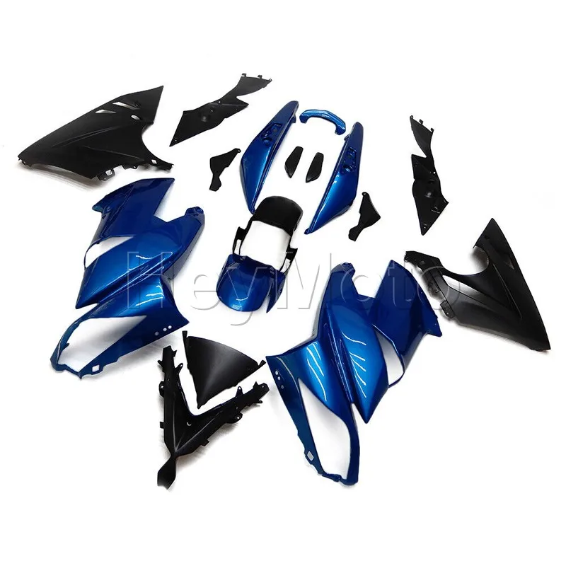 Motorcycle Fairings for ER6F650R 2009 2010 2011 Blue Black ER6F 09 10 11  ABS Plastic Bodywork