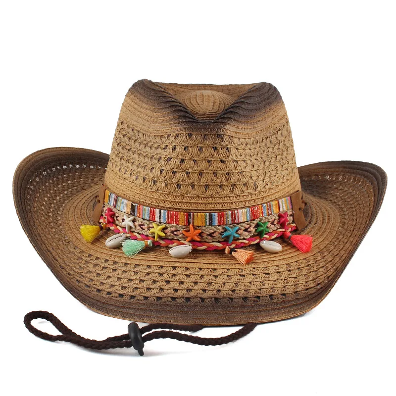 women's-spring-summer-bohemian-style-curved-brim-denim-straw-hat-for-outdoor-leisure-and-sun-protection