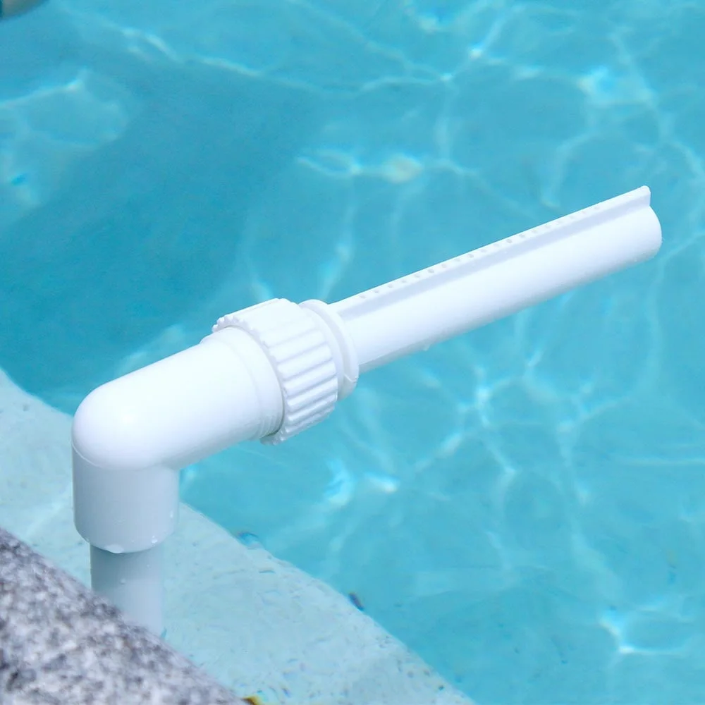 نافورة الشلال حمامات السباحة رذاذ قابل للتعديل سهل الإعداد تحت الماء محور ديكور مريح الصوت يناسب العودة 1.5 بوصة