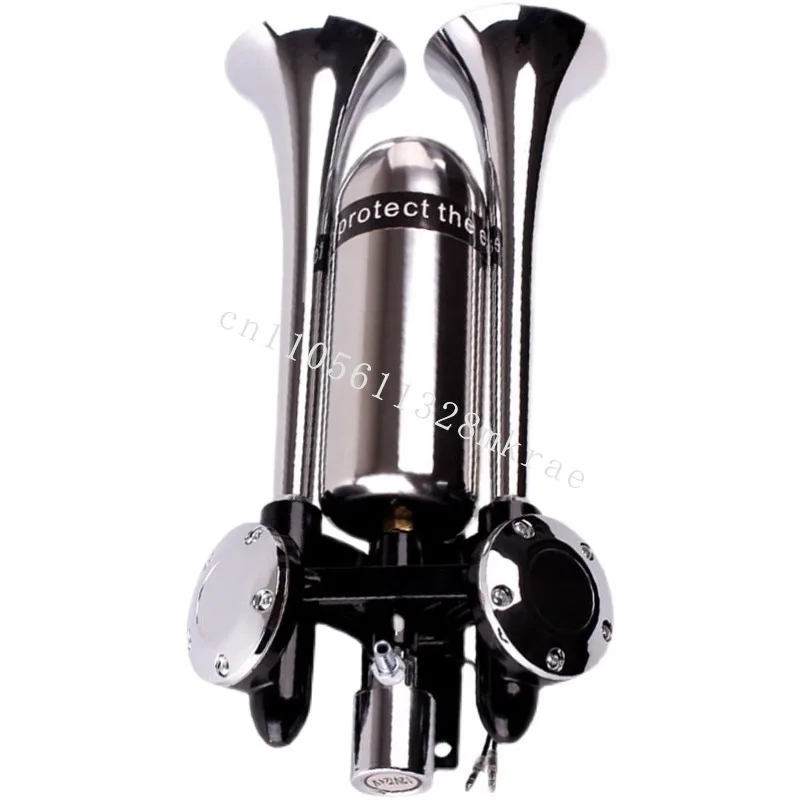 

New for 12V 24v car truck train air horn rocket with gas tank echo horn
