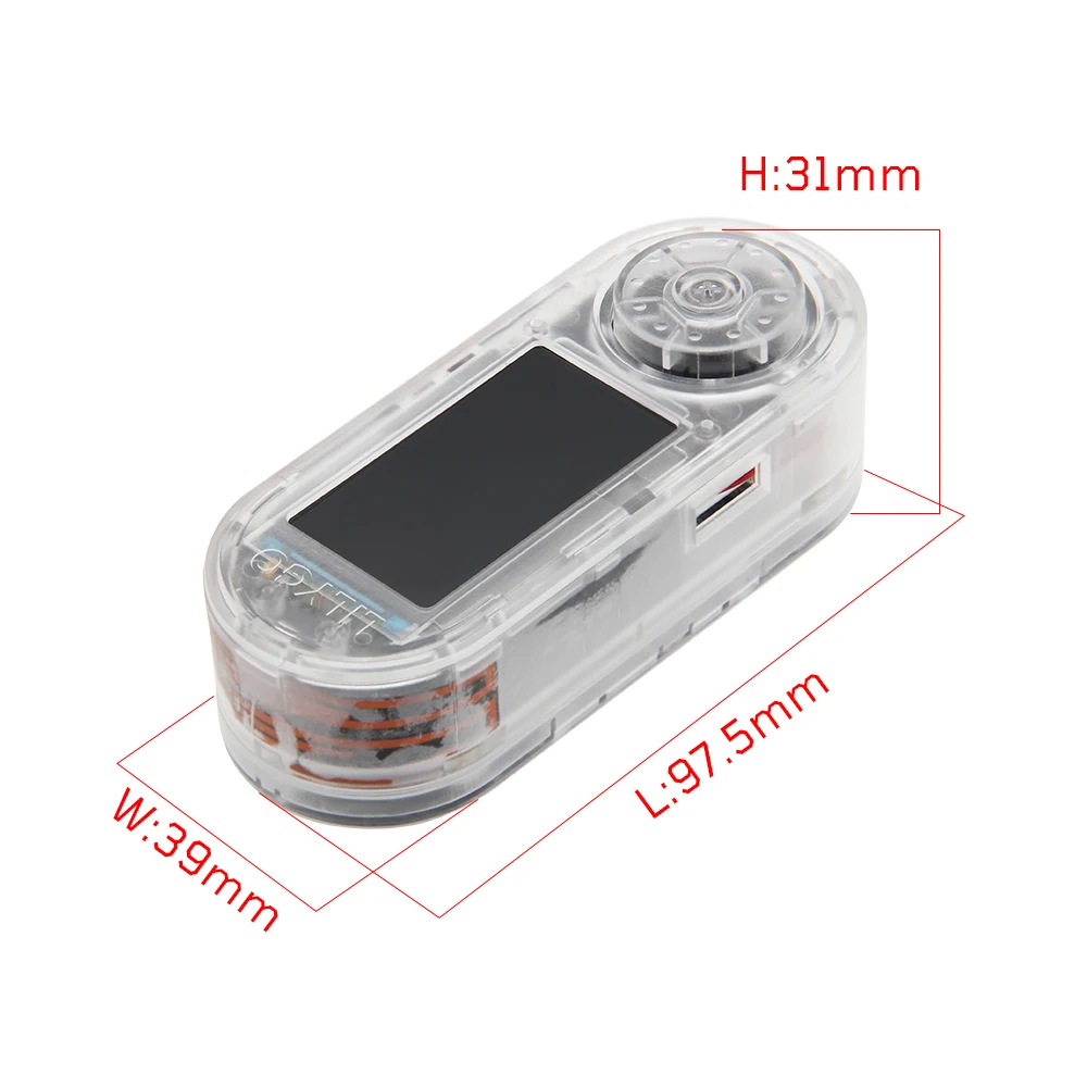 LILYGO® T-Embed ESP32-S3 저전력 Sub-1 GHz RF 트랜시버, PN532 NFC RFID I2C 모듈 LCD 보드, 내장 배터리, 1300mAh, CC1101