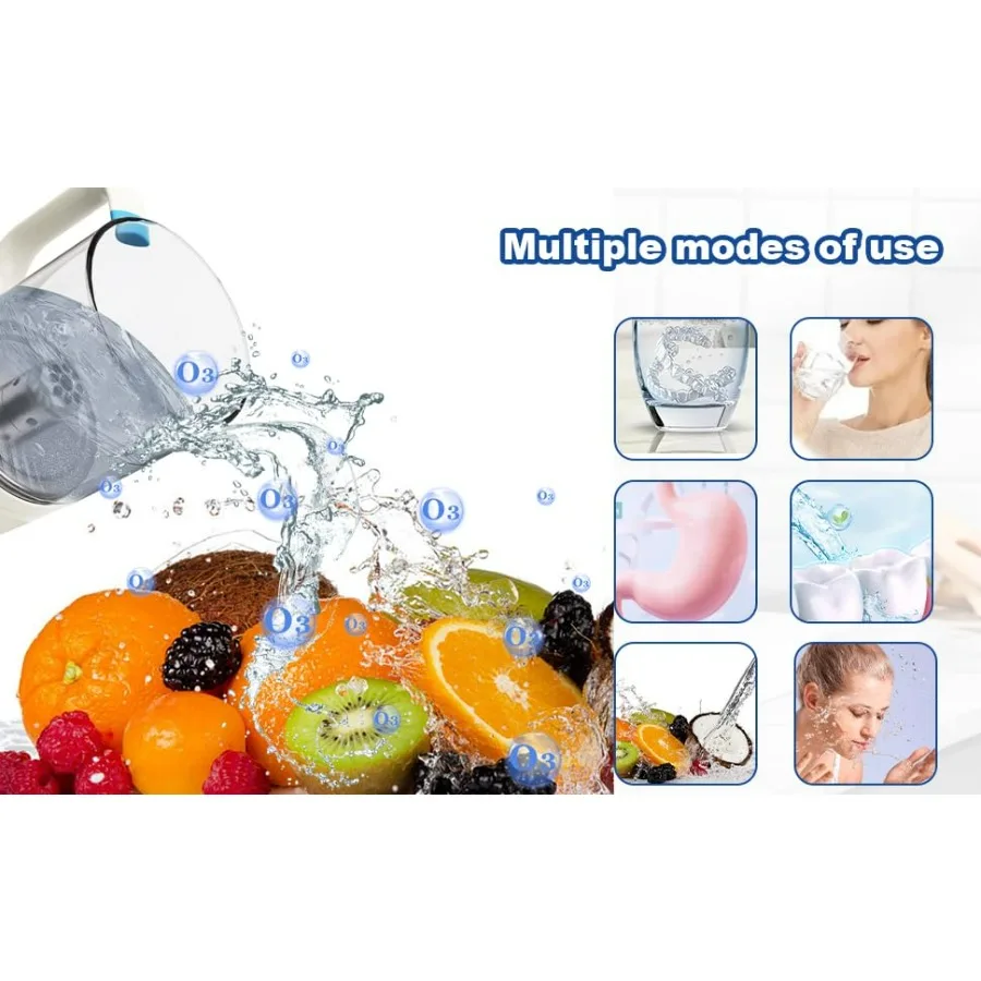 Generator wody O3, świeży tlen, kubek do płukania ust, generator wody wodorowej, szklanka do mycia zębów, urządzenie do wody, wielofunkcyjne P