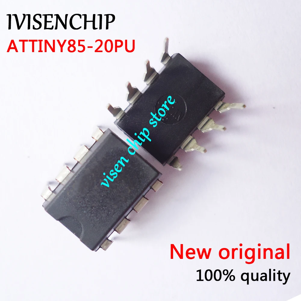 10pieces ATTINY85-20PU ATTINY85 20PU DIP-8 chipset