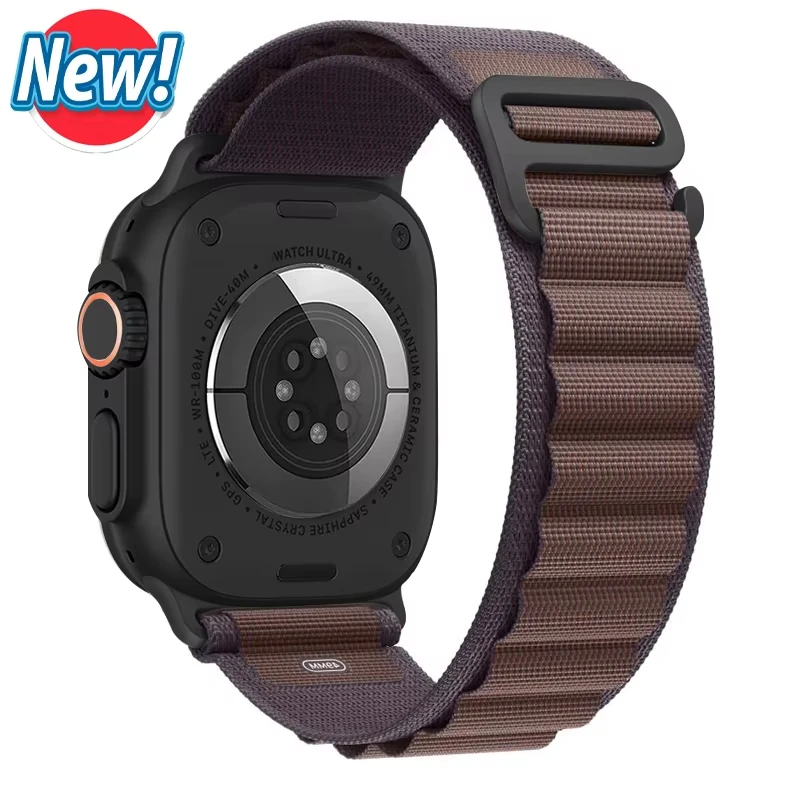 Alpine Loop für Apple Watch Ultra 3 2 Armband 49mm 44mm 40mm 41mm 45mm 42mm 46mm Armband Correa iWatch Series 9 8 7 SE 10 11 Armband