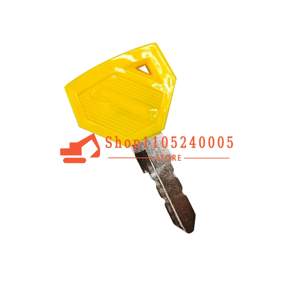 20/10/5/1PCS 52160 New Ignition Key Machines Excavator Grader Dozer SC2400 SC2450 EX2900 Tractor 198360-52160 YELLOW
