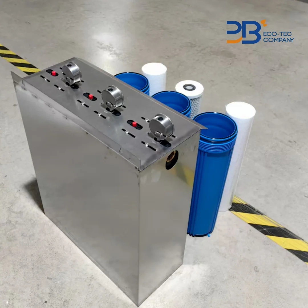 OEM Whole House Water Filter System For US Market 3-stages 20 Inch BB With Pp And Carbon Filter For Home-use Water Filtration
