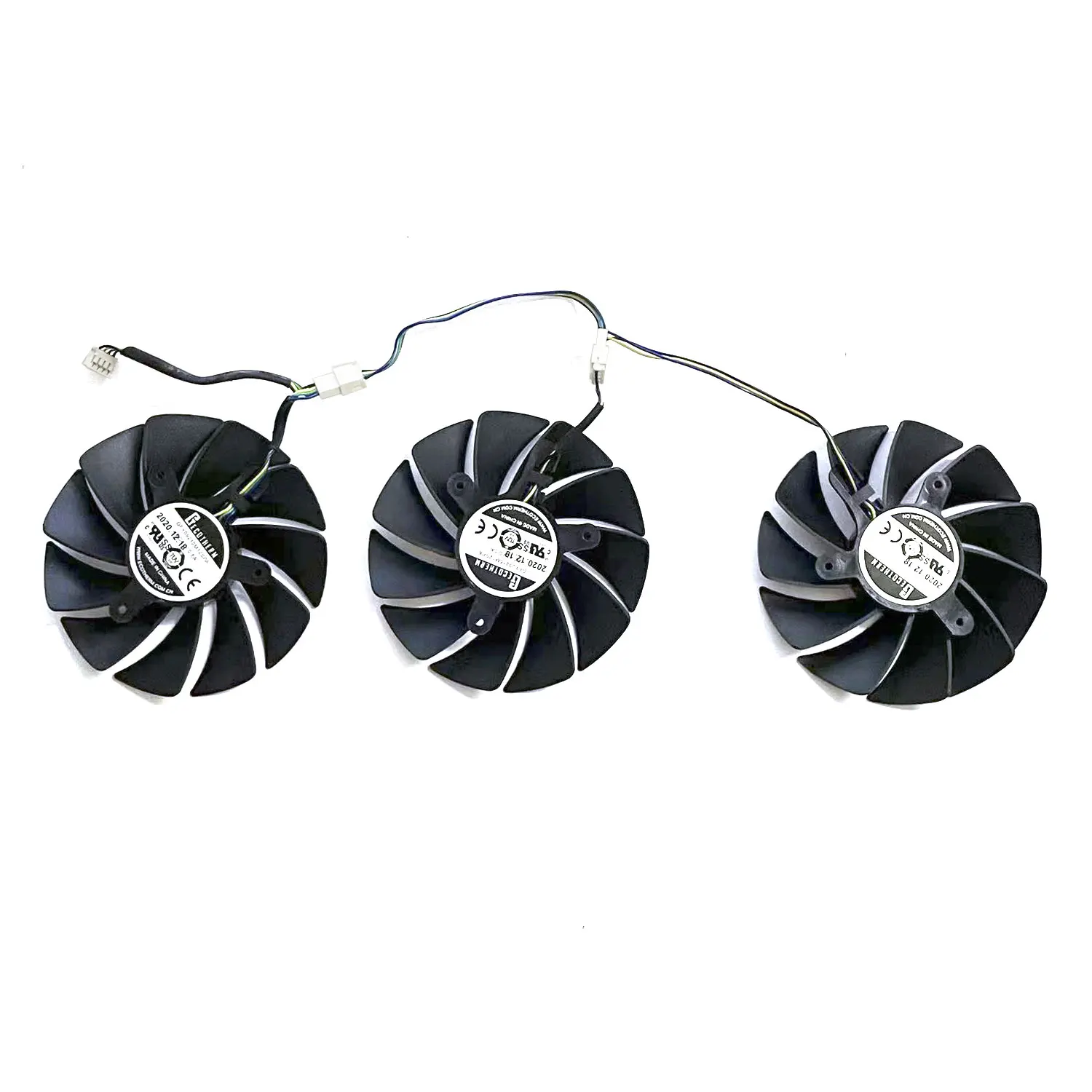 3 مروحة جديدة 88 مللي متر 4PIN CFY09215M12SPA تيار مستمر 12 فولت RTX 3070 GPU مروحة مناسبة لبطاقة الرسومات Zotac RTX 3070-8GD6 Thunderbolt GE HA