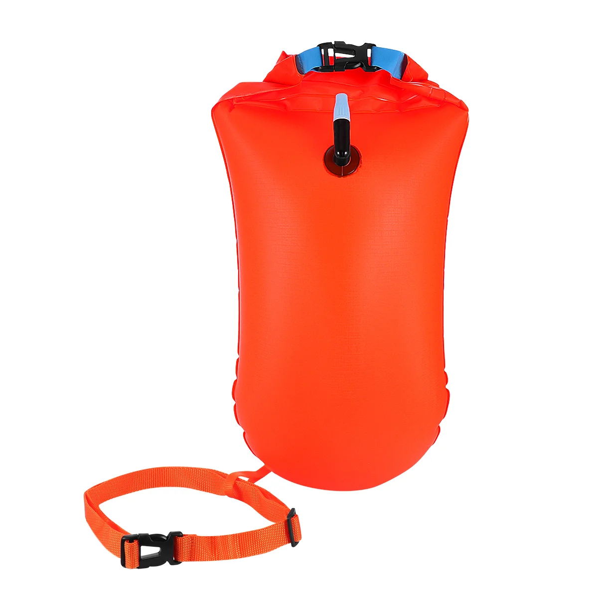 

VORCOOL 1PC Swim Float Ultralight Safety Float Swiming Bag for Swimmers Triathletes Snorkelers (Orange)