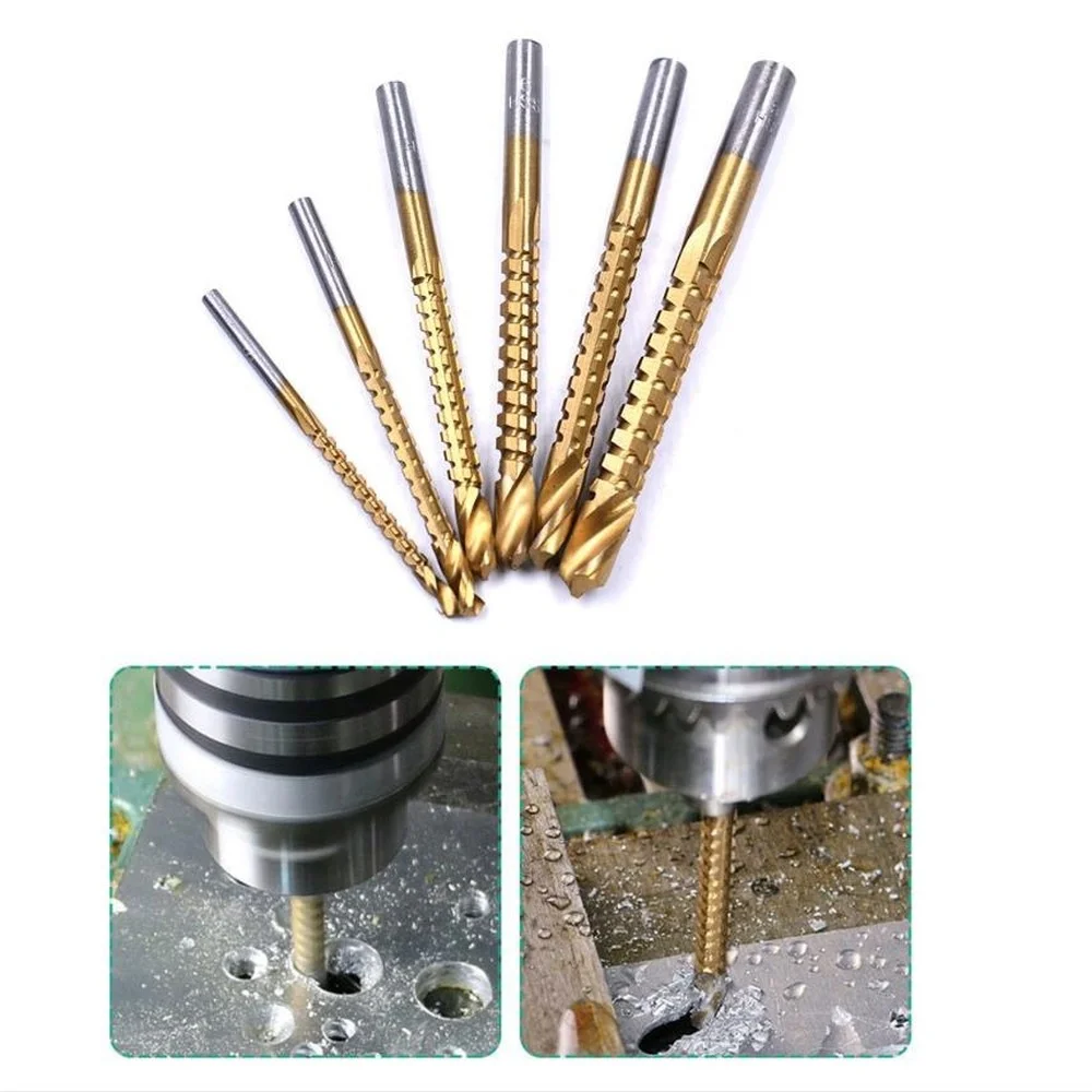 Cobalt Drill Bit Set Spiral Screw Metric Composite Tap Drill Bit Tap Twist Drill Bit Cutting Drilling Polishing 3/4/5/6/6.5/8