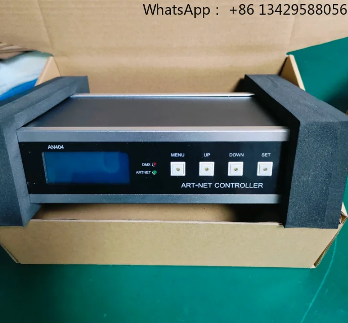 4-Channel Pixel LED Strip Controller with ARTNET/DMX/SPI/SACN, Programmable Digital Decoder for Stage Lighting & LED Displays