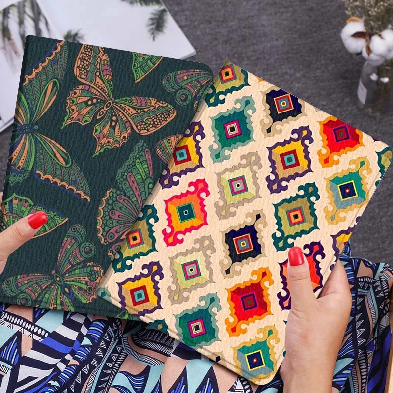 

Colorful Geometric Design Gift Tablet Case For Huawei Honor MatePad MediaPad Air 5 6 7 11 V6 V7 V8 V9 X9 X8 T10 T10s C5e T5