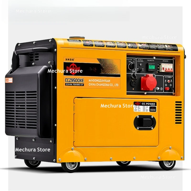 Diesel Generator – 5/6/8/10/12KW Home Use Single/Three Phase 220V/380V Dual Voltage Fully Automatic, Reliable Backup Power JT60