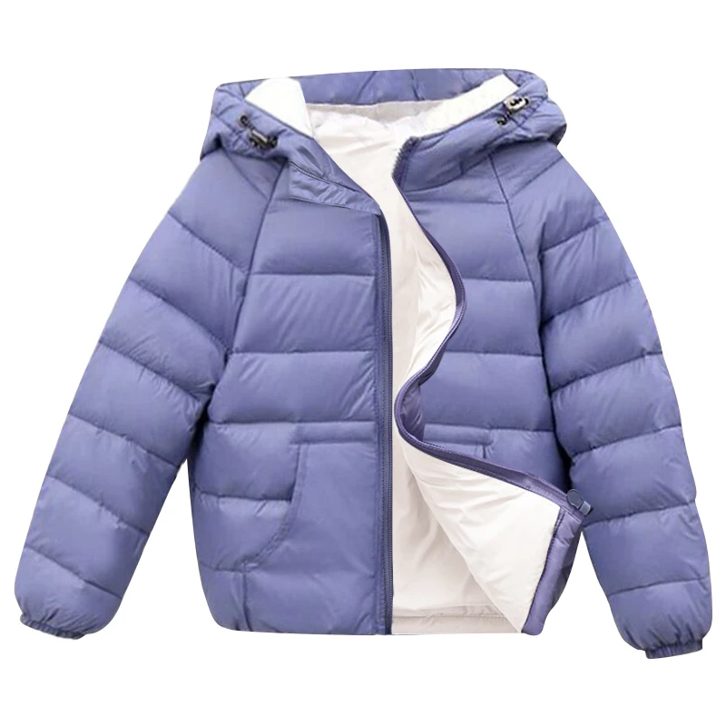 2023winter new products children\'s lightweight down jacket boys and girls candy color lightweight children\'s down jacket 2-8 ye