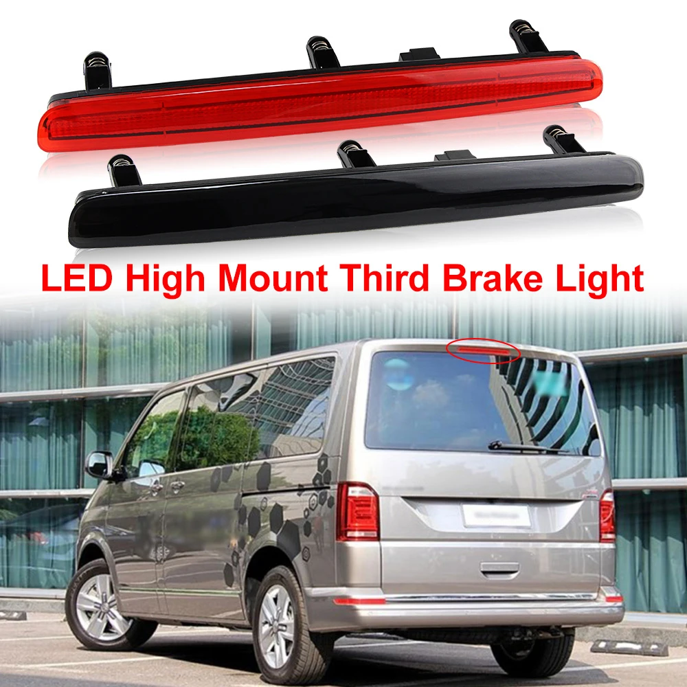 LED Geräucherte Heckklappe Bremsleuchte Für VW T5 Transporter 2003-2015 Hohe Licht Caravelle T5 Auto Styling High mount Bremsleuchte – Detail 6