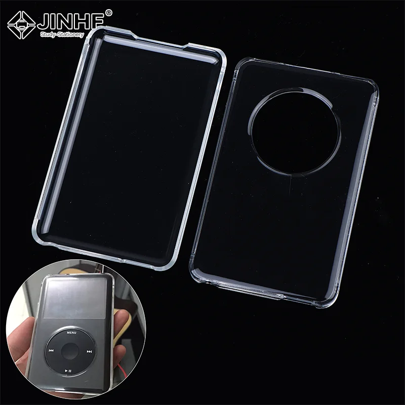 (Thin Version /5TH/2009+ 6Th ) Protector For IPod Classic 6th Gen 120GB 160GB 80GB / 5th 30GB Crystal Clear Hard Cover Case