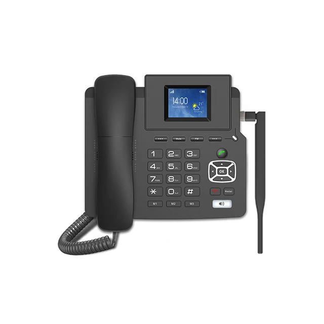 VOIP Telephone Colorful LCD 2G/3G/4G phone 2.4G WiFi SIP Phone Handheld phones for office/home/school/hotels