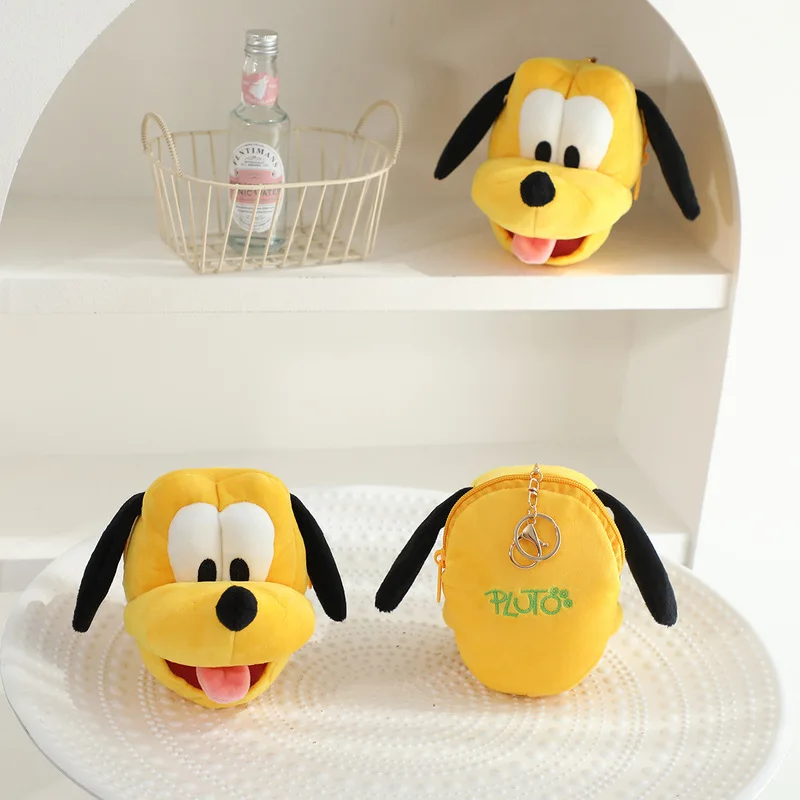 

Cute Pluto Plush Toy Bag Decoration Cartoon Dog Wallet Earphone Bag Toy Children'S Christmas Gift