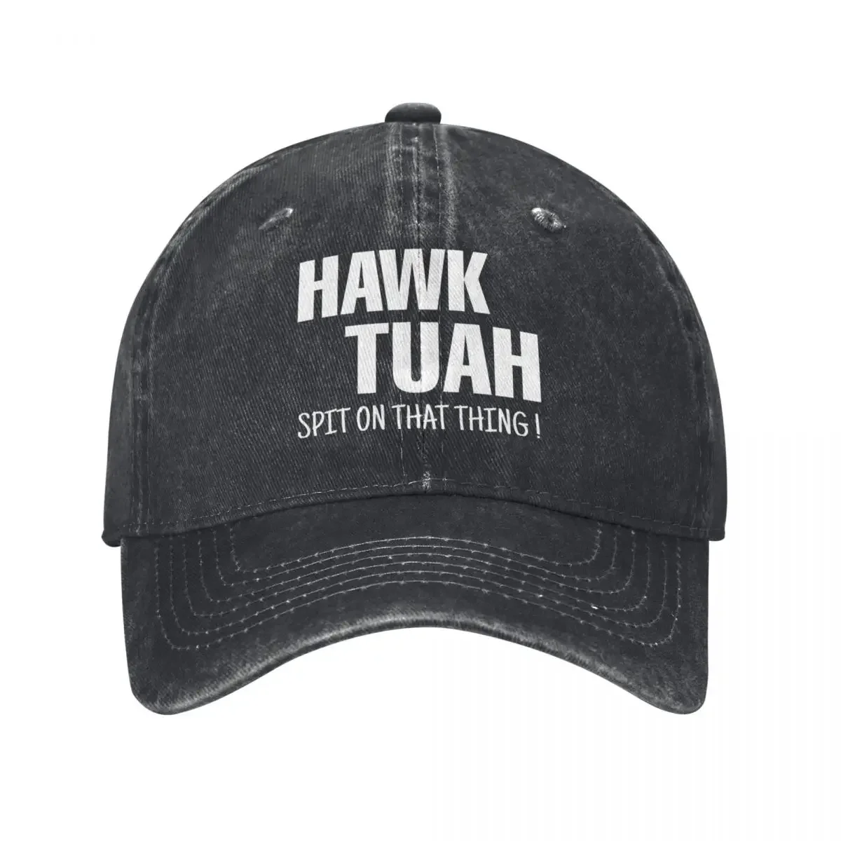 Hawk Tuah 24 Men Women Baseball Caps Spit On That Thang Distressed Hat Vintage Outdoor All Seasons Gift Snapback Cap