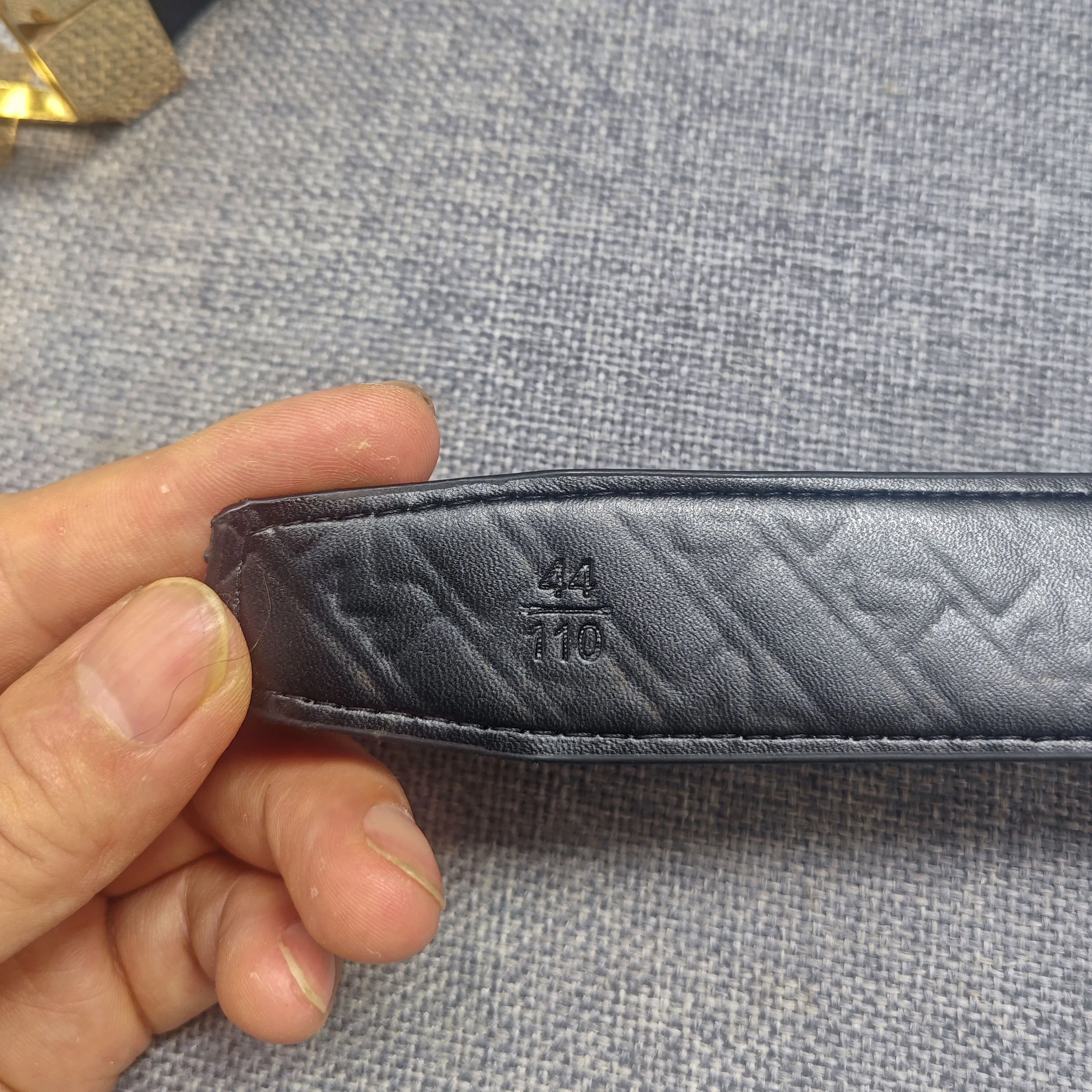 Cintura elegante da uomo regolabile da 1,3 pollici - Cinturino con fibbia in lega goffrata per pantaloni casual da lavoro, ufficio e uso quotidiano