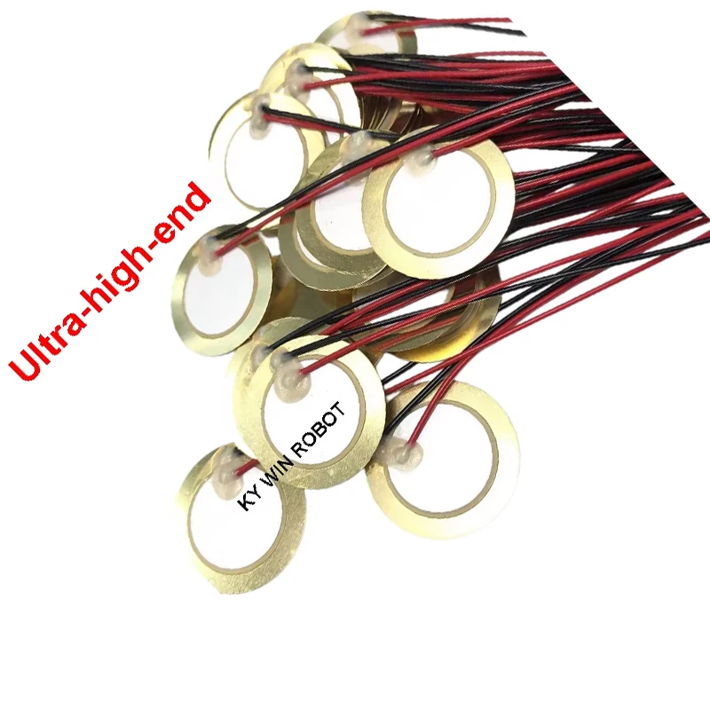 Afbeelding 4: 10 Stuks Ultra-high-end Piëzo-elektrische Piezo Keramische Wafer Plaat Dia 12/15/20/27/35mm voor Zoemer Luidspreker