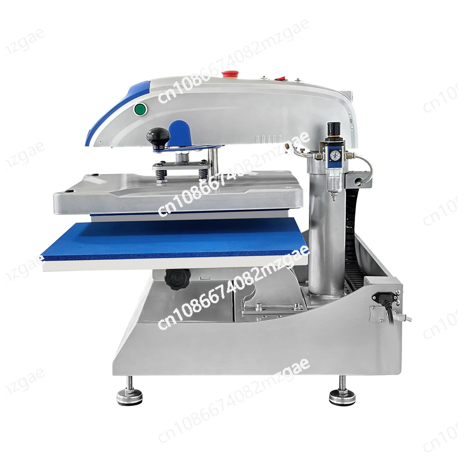 

40x50cm Double-position Pneumatic Label Heat Press Machine Automatic Open Heat Transfer Machine for DIY T Shirt Cover Printer