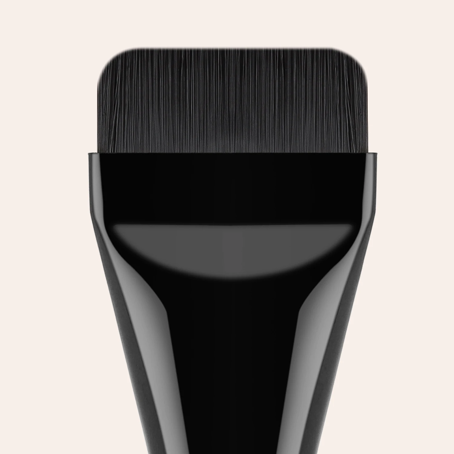 Brocha de maquillaje para base de línea recta, brocha de maquillaje de hoja plana, base líquida, máscara facial especial, brocha de belleza también