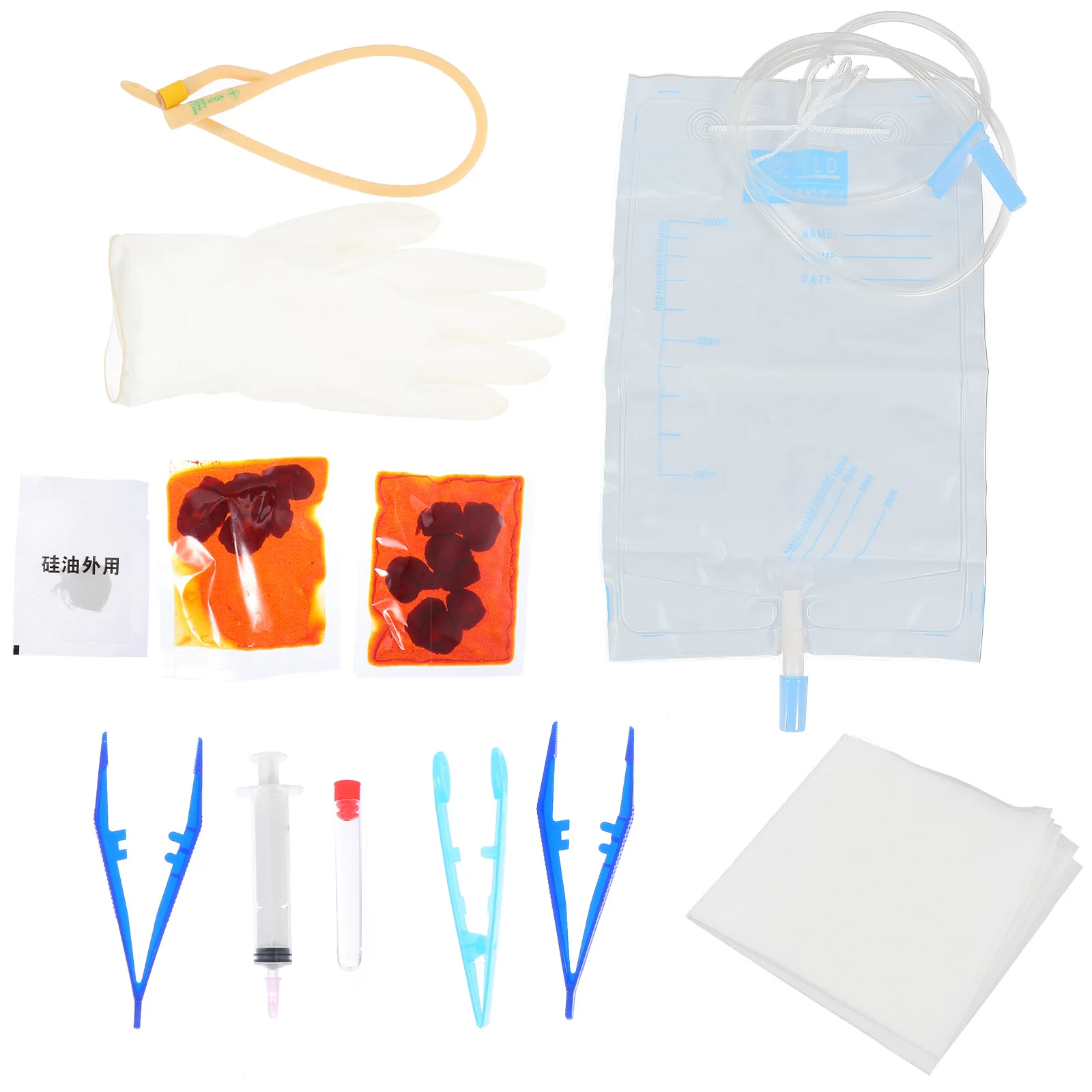 1 مجموعة المتاح قسطرة الإحليل حقيبة طبية مواد عالية الجودة مريحة الكبار استخدام القسطرة جهاز المعدات الطبية #2