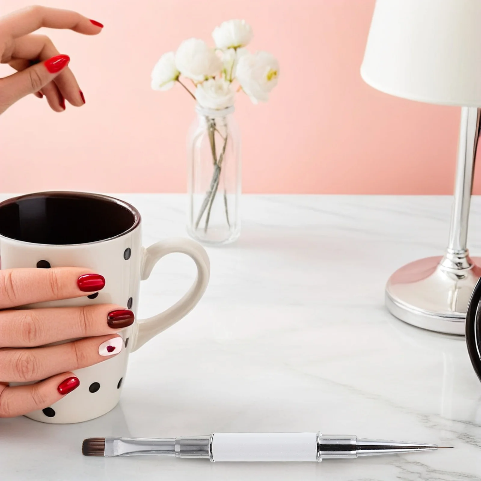 

3 шт., набор кистей для дизайна ногтей с двойным наконечником, профессиональная ручка для рисования и скульптуры для творческого дизайна ногтей, аксессуары для маникюра