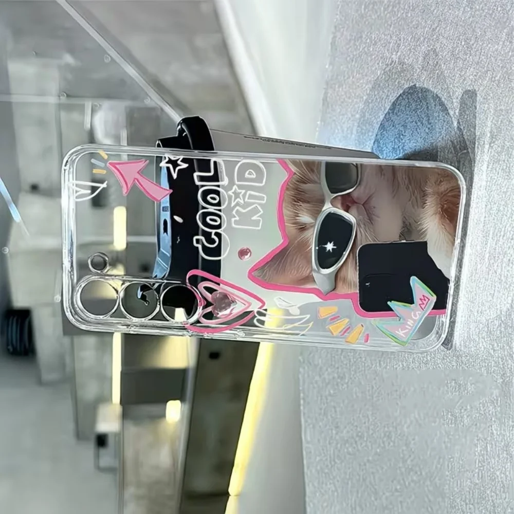 Puppy Pattern Clear TPU Phone Case For Samsung Galaxy A73 A72 A71 A70 A56 A55 A54 A53 A52 A51 A50 A42 A36 S 4G 5G Protect Cover - view 6