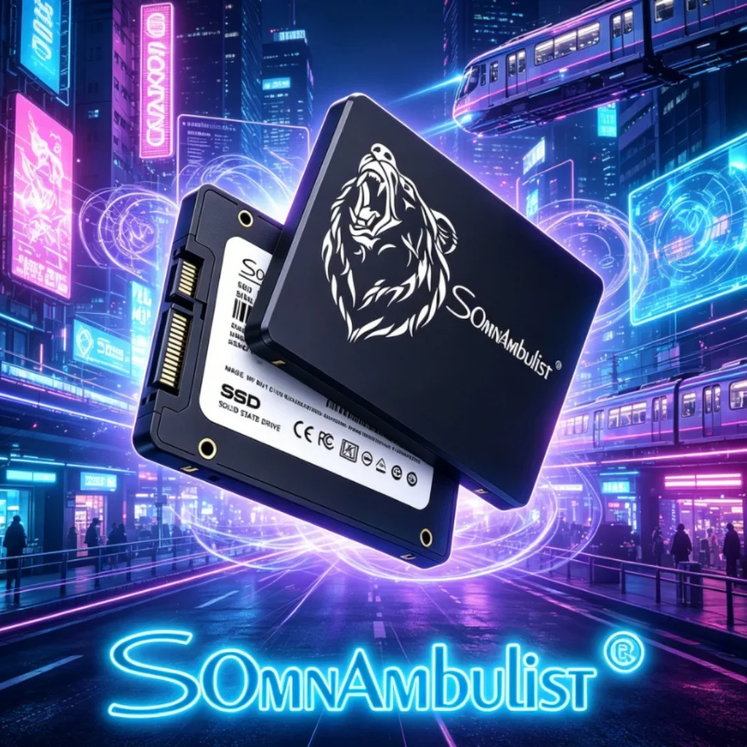 

SomnAmbulist 2.5 Sata3 Internal SSD 240GB 480GB 960GB 128GB 512GB 1TB 2TB for Desktop PC Premium Grade Design