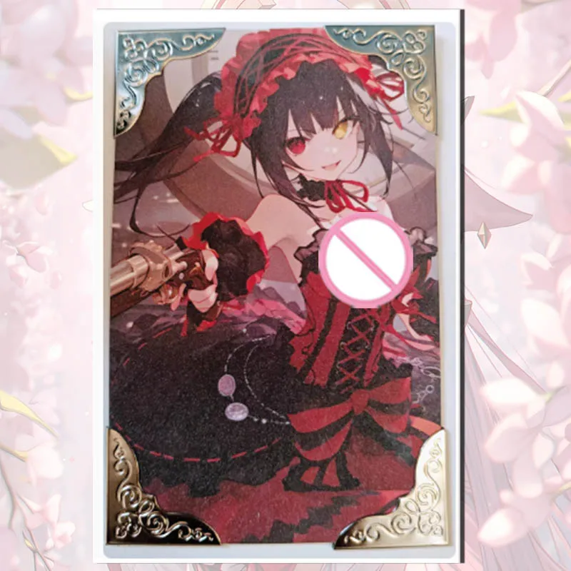 Goddess Story Rose Island ACG card Tokisaki Kurumi Hatsune Miku Silver Wolf Ningguang Yae Miko boy Toy collection Birthday gifts