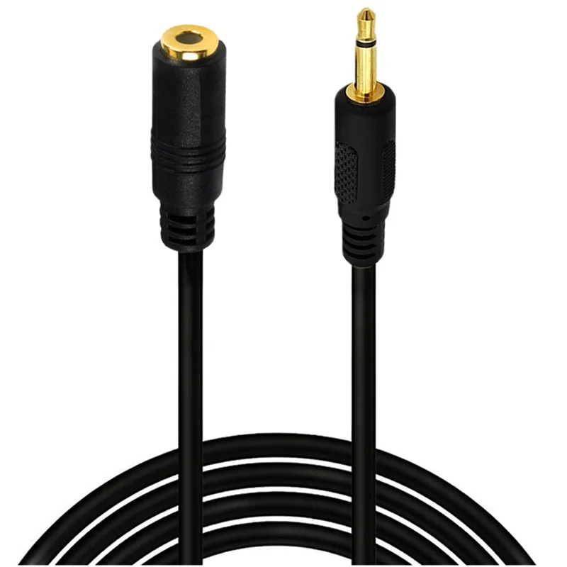 ABUL-3.5 มม.สายต่อโมโน 3.5 มม.1/8 นิ้ว TS Mini Audio แจ็คชายและหญิงทองแดงลวด