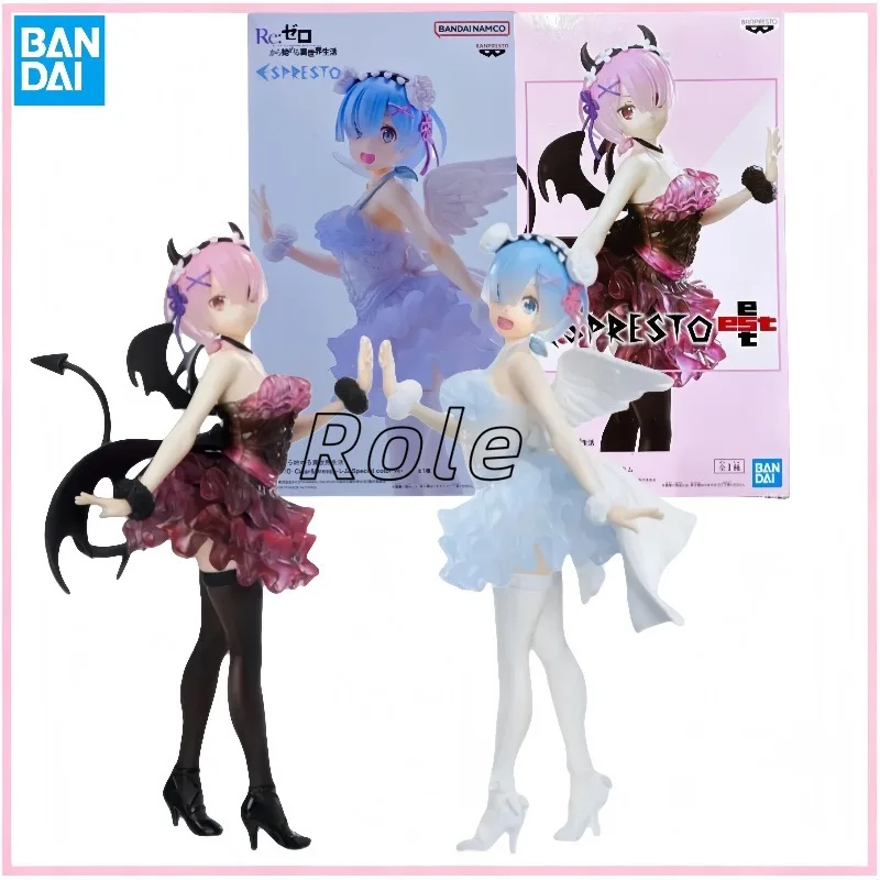 

【In Stock】 BANDAIOriginal Bandai Banpresto Re Life in A Different World From Zero Ram Rem Action Figure Model Doll Brand