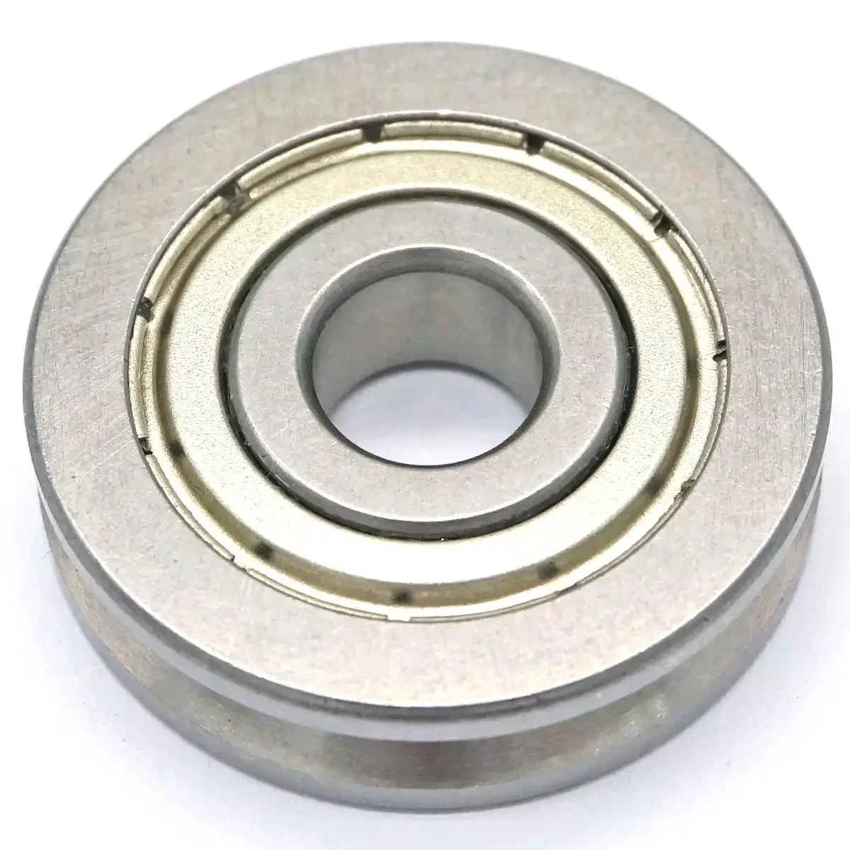Inner Diameter 2-15mm V Groove Guide Pulley Sheave Sealed Rail Bearing V6200ZZ 624VV 630VV V6200ZZ