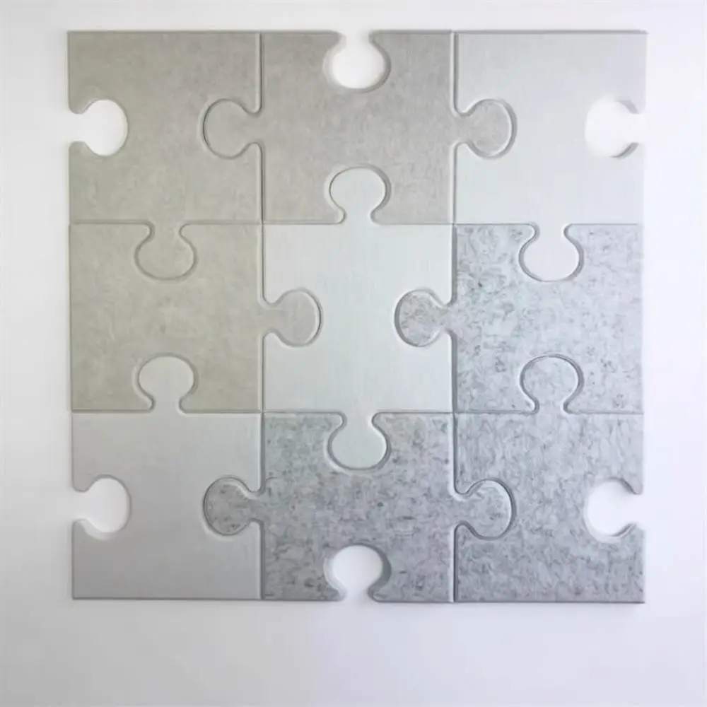 Minimalist Felt Acoustic Panel Wall Decal Modern Home Photo Display Board Anti Noise Modular Tile For Office Bedroom DIY