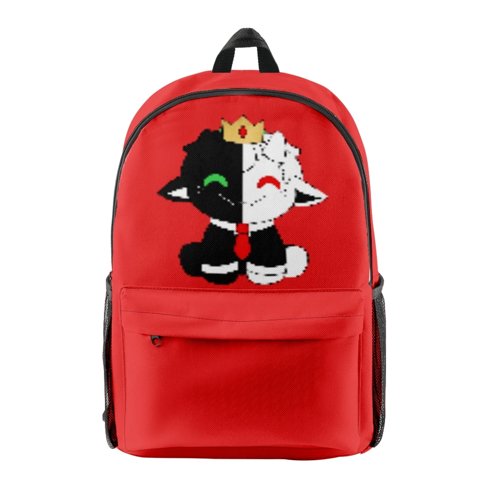 

Ranboo Merch Dream Team SMP Merch Backpack Student School Bag Unisex Daypack Zipper Traval Bag Harajuku Bag