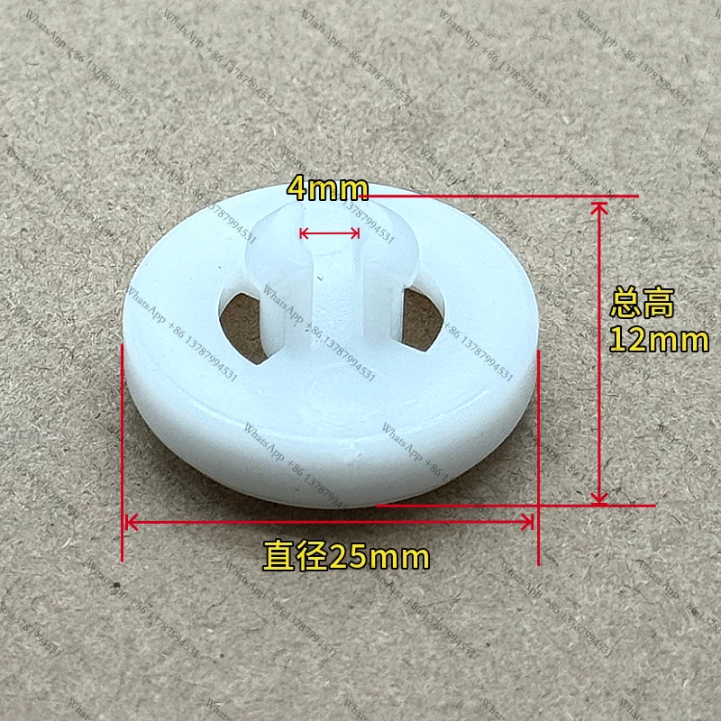 2ps 0060206791 for Refrigerator Drawer Round Slide Wheel 25mm Roller