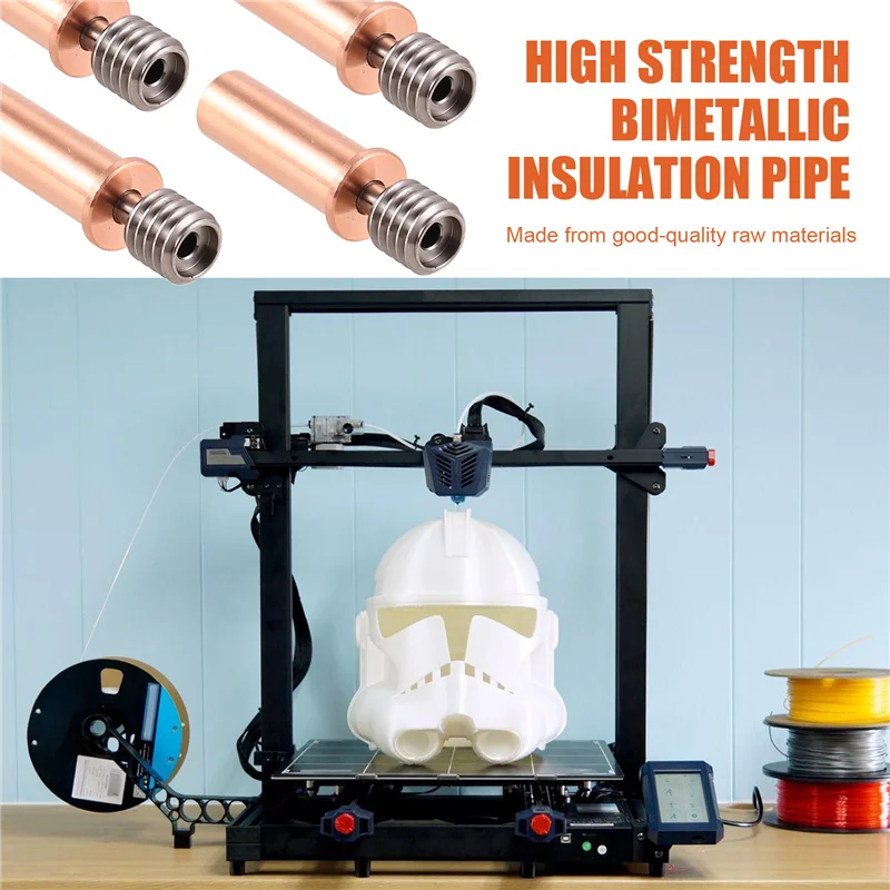 

Reliablebi-металлические терморазрывные горлы с медным покрытием, высокая термостойкость для Kobra2/Kobra2 Pro/Kobra2 Max